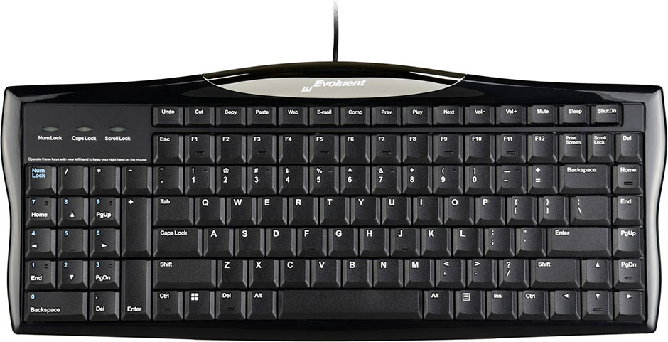 Ergonomic Keyboard_Evoluent Mouse Friendly Keyboard_New