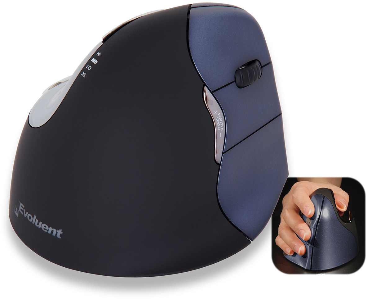 Ergonomic Mouse_Evoluent Vertical Mouse Right Handed Wireless_MAIN